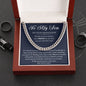 To My Son | On Your Graduation, Congratulations - Cuban Link Chain