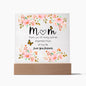 For Mom | Square Acrylic Plaque