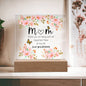 For Mom | Square Acrylic Plaque