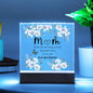 For Mom | Square Acrylic Plaque