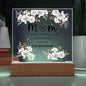 For Mom | Square Acrylic Plaque
