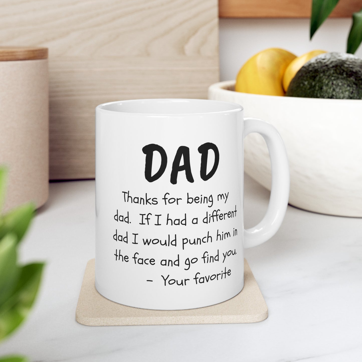 For Dad | Ceramic Mug, (11oz, 15oz)