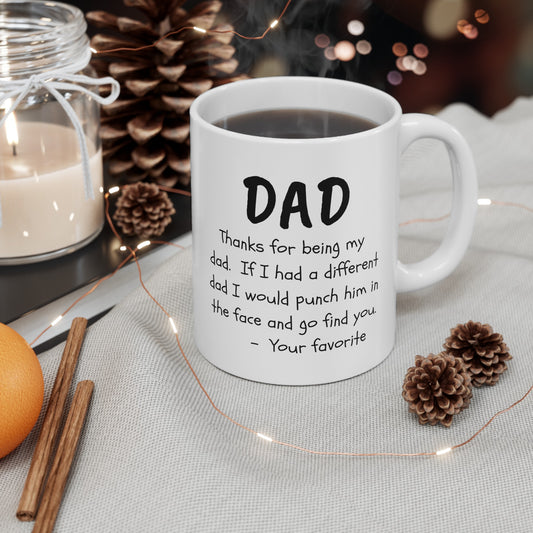 For Dad | Ceramic Mug, (11oz, 15oz)